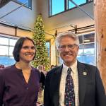 Heather Spaulding  Staff photo
Prosecuting Attorney Elect, Amy Vira, with Prosecuting Attorney Randy Gaylord.