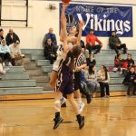 Contributed photo by Corey Wiscomb
Wolverines block a shot.
