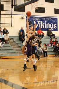 Contributed photo by Corey Wiscomb
Wolverines block a shot.