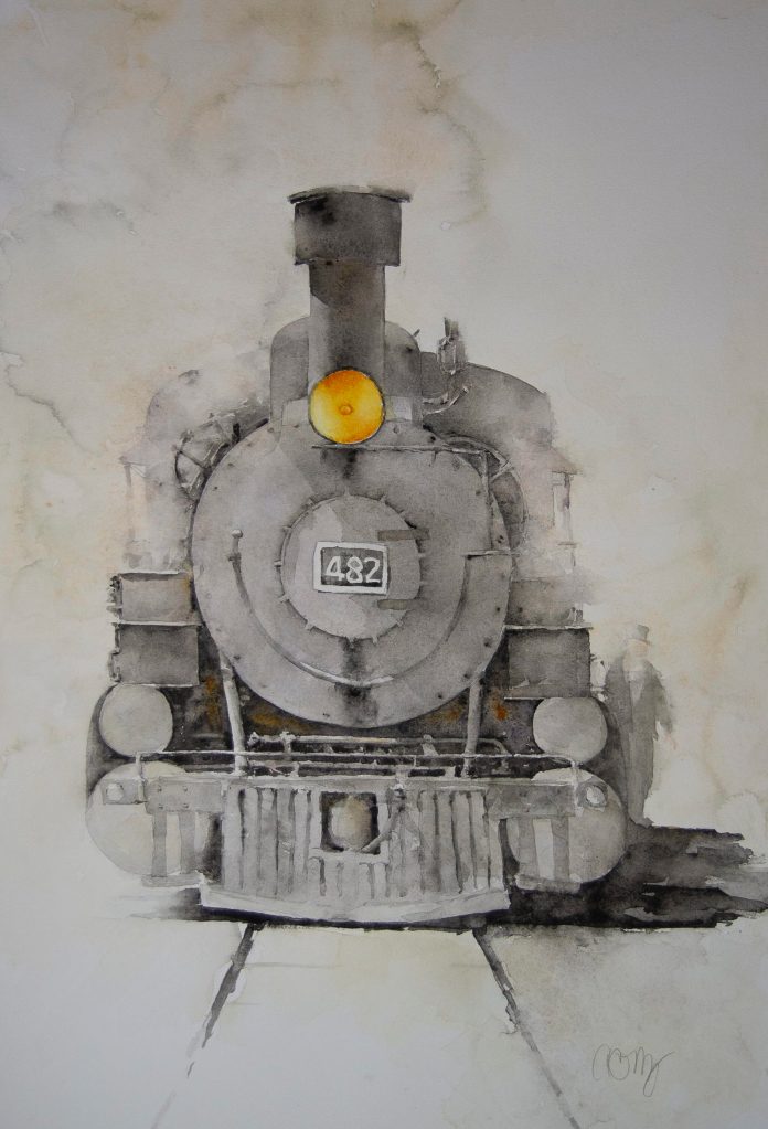 Contributed photo by SJIMA
Watercolor, Before by Alayne Goodhart