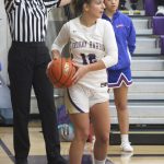 Heather Spaulding \ Staff photo
Sarah Cruz throws the ball back in play.