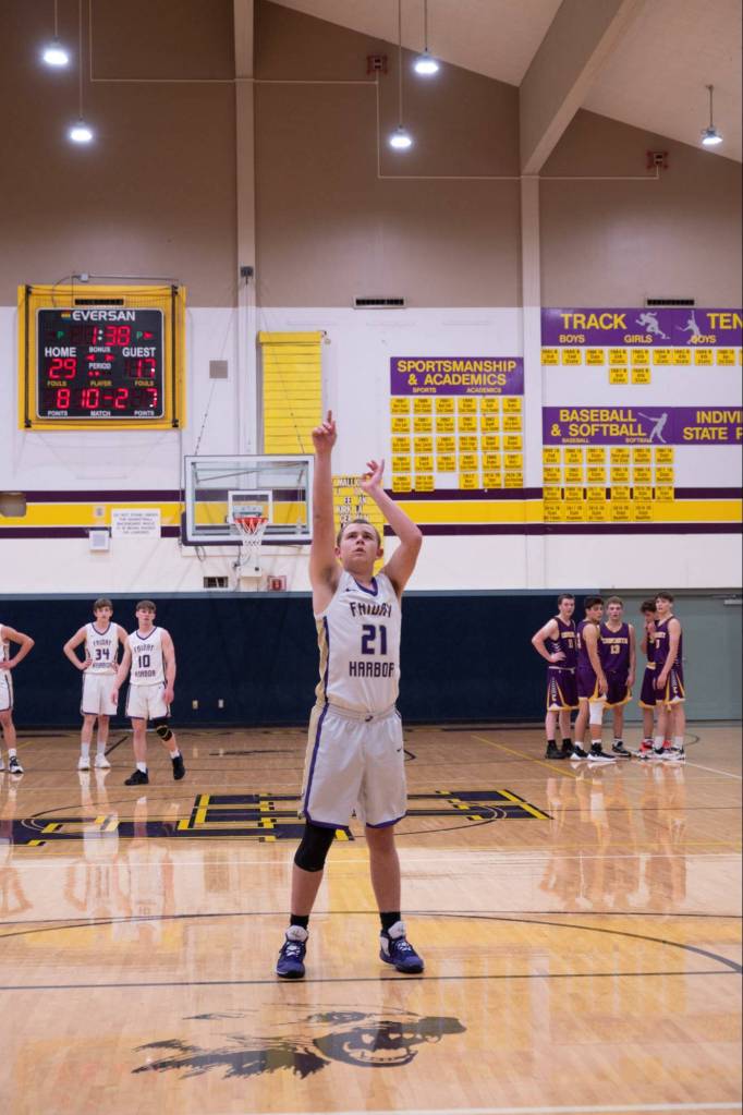 Contributed photo by Kathryn Wheeler
Cody Anderson takes a shot.