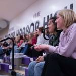 Contributed photo by Kathryn Wheeler
The audience watches the game in anticipation.