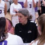 Contributed photo by Kathryn Wheeler
Coach Sue Grenfell strategizes with the team.