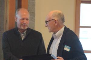 Heather Spaulding  Staff photo
Steve Buck and Bill Gendron