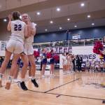 Contributed photo by Kathryn Wheeler
Charley Lawrence-Sampson and teammate celebrate a victory.