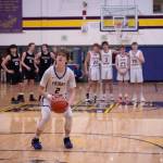 Contributed photo by Kathryn Wheeler
Jaxson Waldron takes a shot.