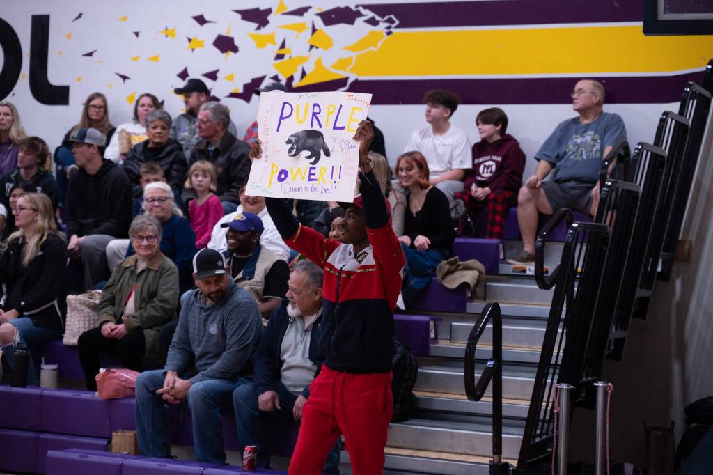 Contributed photo by Kathryn Wheeler
Islanders came out in force to support the Wolverines.