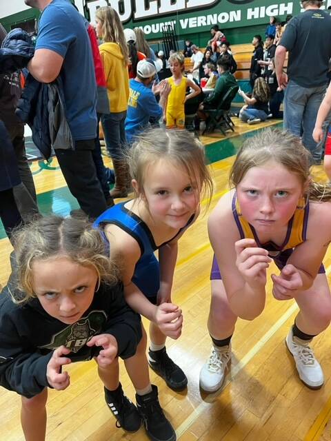 Contributed photo by Travis Berwald.
Amelia Berwald, Reese Olso and Harper Feliz
Contributed photo by Travis Berwald.