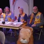 Kelley Balcomb-Bartok \ Staff photo
The San Juan Public Schools Foundations 28th annual Knowledge Bowl Lions Club team members include (l-r) Eric peter, Bruce Martin, Kim Galton, and Bruce Galton.