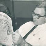 Contributed photo
As a young journalist, Frank Leeming Jr. was passionate about the news business.