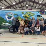 Contributed photo
San Juan County Health and Community Services staff pose with the County's new Community Wellness Van "Lucy B." Staff include (l-r): Back: Kyle Dodd, Dr. Frank James, Stephane Stookey, Lori LeCount, Jessica Nye, Kristen Rezabek, Melinda Hallen, Zoe Froyland, Jessica Moseley, and Mark Tompkins. Front: Emily Mason, Nicole Givan, Ethan Schmidt, Melody Smith, and Kirk Sato.