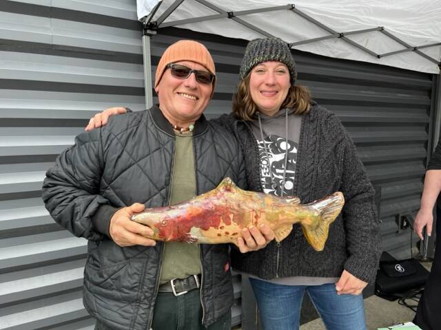 Contributed photo by Katie Flemming
Nick Teague with his Lifetime Achievement Award.