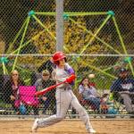 Contributed photo by Aiden Haines
Channing Kleine at bat.