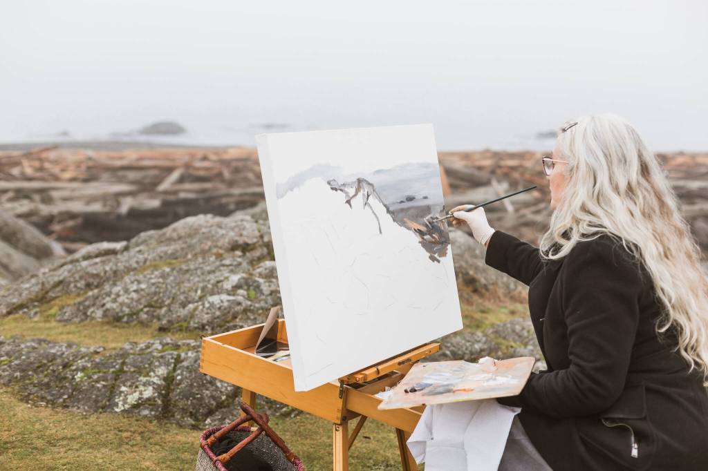 Contributed photo by Robyn Faie
Shannon Borg at work.