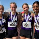 Contributed photo by Willie Blackmon
Girls 4 x 100