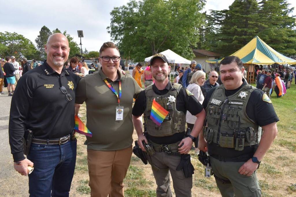 Kelley Balcomb-Bartok \ Staff photo
Sheriff and deputies.