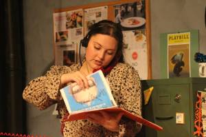 Heather Spaulding  Staff photo 
Chiara Power takes on 30 roles in "Fully Committed"