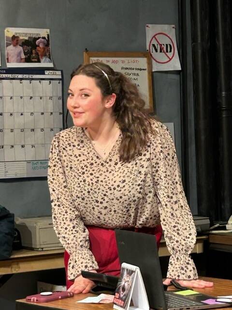 Heather Spaulding \ Staff photo
Chiara Power takes on 30 roles in Fully Committed