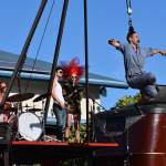 Staff photo \ Kelley Balcomb-Bartok
How this performer was able to dangle from their hair left the audience aghast.