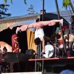 Staff photo  Kelley Balcomb-Bartok
"Manny" showed off dance moves, gymnastics and aerial feats.