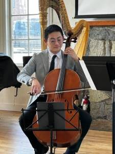 Heather Spaulding \ Staff photo
Nathan Chan on Cello.