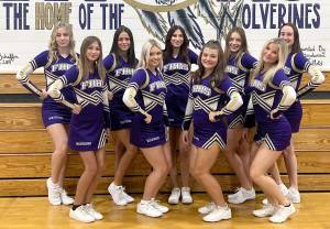 Maria Magana-Navarro/Staff photo 
Left to right, back row: Francesca Otis, Jillian Otis, Elizabeth Ockerman, Elena Swanson, Sierra Fitts. Left to right, front row: Madison Ockerman, Jasmyn McEwen, Paige Carlton-Fleirl, Paloma Waldron.