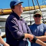 Heather Spaulding \ Staff photo
Gaia Wilson and crew mate