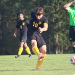 Heather Spaulding  Staff photo
Mateo Zapelli passes the ball to his teammates.