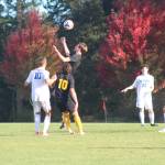 Heather Spaulding  Staff photo
THe Wolverines use their heads to play defensively.