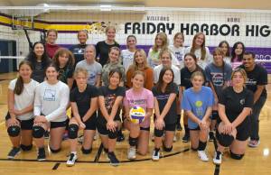 Volleyball team brings home a win!