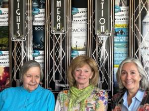 Heather Spaulding Staff photo
Ellen Roberts, Karen Palmer and Susan Waters in the Film Festival office