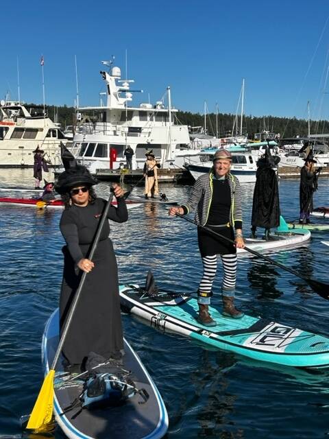 Heather Spaulding \ Staff photo
The harbor was filled with sea witches.