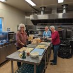 Contributed photo 
Volunteers dehydrating fruit for food bank