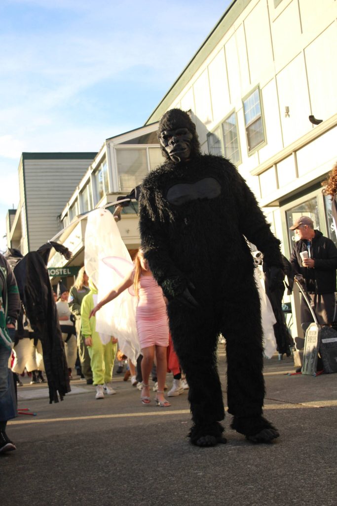 Heather Spaulding \ staff photo
A gorilla was lost from the jungle.