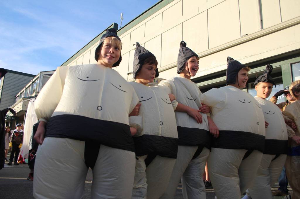 Heather Spaulding \ staff photo
Sumo Wrestlers made an appearance.