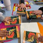 Contributed photo
Rotary dispurses dictionaries to elementary students