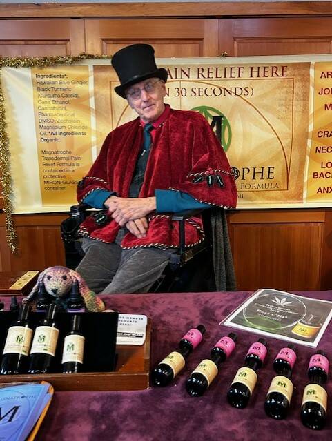 Heather Spaulding  Staff photo
Pain relief offered for anyone suffering with holiday aches and pains