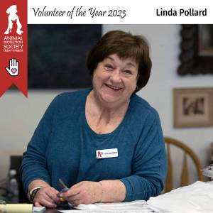 Contributed photo
Linda Pollard is recognized as Volunteer of the Year