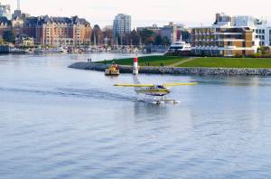 Kenmore Airs Otter seaplane in Victoria this past December. Photo courtesy Kenmore Air