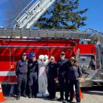 Isabel Ashley \ Staff photo
SJI First Responders pose with the Easter bunny in front of a firetruck parked at Wells Fargo Bank for the annual SJI Firefighters Association Easter Walk on March 31.
Isabel Ashley \ Staff photo
SJI First Responders pose with the Easter bunny in front of a firetruck parked at Wells Fargo Bank for the annual SJI Firefighters Association Easter Walk on March 31.