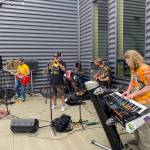 Staff photo / Isabel Ashley 
Ska Island performing at the SJI Brewery for the Great Island Clean-Up