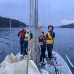 The Juvenile Delinquents pictured from left to right: Willow Gray, Elsa Ranker, Dagney Kruger, and Bryce Lutz