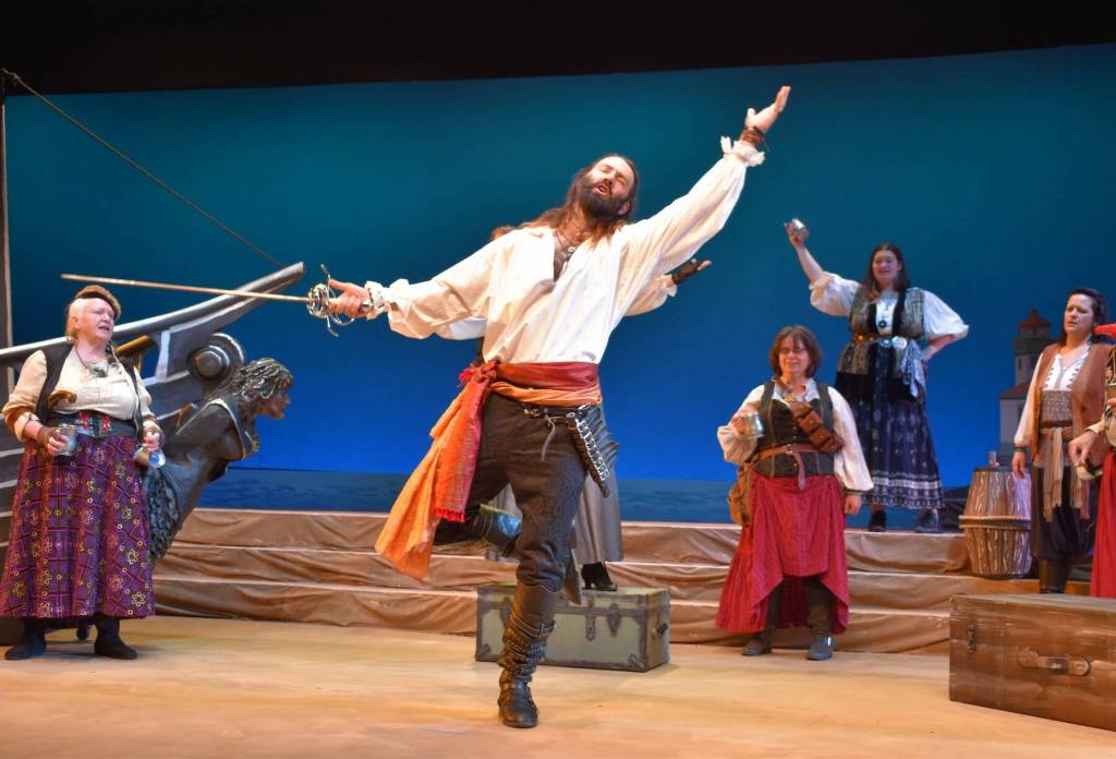Contributed photo by Kelley Balcomb-Bartok
The Pirate King (Patriqi Holahan) and his band of pirates.