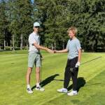 Contributed photos
Fisher Goosman in a sudden death playoff against Kellen Weed from Sound Christian for first alternate.