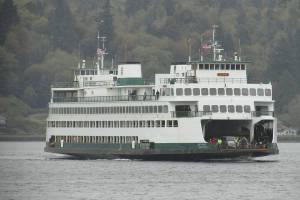 File Photo
 Washington State Ferries has awarded its first shipyard contract to Vigor for the conversion of up to three Jumbo Mark II-class ferries to hybrid-electric power.