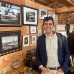 Colleen Smith Summers photo.
State Rep. Alex Ramel inside the Exchanges art gallery.