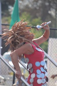 Heather Spaulding Staff photo
Lisa Morretti as Tina Turner during the Trashion Fashion show.