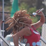 Heatehr Spaulding  Staff photo
Lisa Morretti as Tina Turner during the Trashion Fashion show.