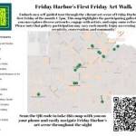 Contributed graphic
Map of the Friday Art Walk Sept. 6